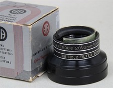 HARRISON No. 2 Adjustable Filter Mount 30mm Series V Sunshade Lens Hood