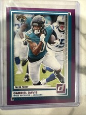 2025 Panini Donruss - Gabriel Davis #235 Purple Press Proof