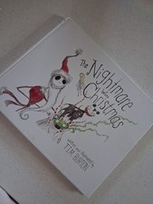 The Nightmare Before Christmas Book 2013. Signed By TIM Burton