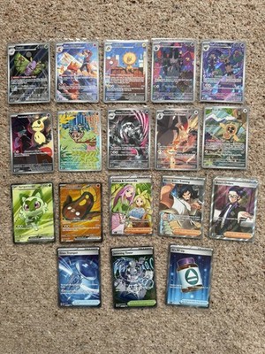 Pokemon Ascended Heroes - Near Complete Set - Mar/IR UR/EX/Holo/Bulk 385 Karten)