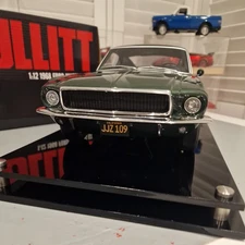 1/12 rare ACME  ford bullitt mustang  ,No Mr,cmc,exoto Stunning Peace