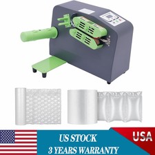 Air Bubble Maker Machine Bags Wrap Air Cushion Films Machine Air Pillow Inflator