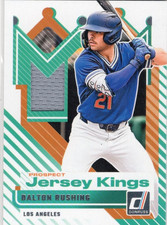 2025 Donruss Prospect Jersey Kings Dalton Rushing RC Dodgers