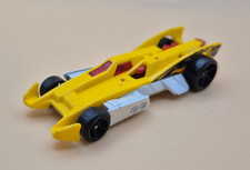 Hot Wheels 2004 ACCELERACERS RACING DRONES YELLOW RD-10 Loose USED