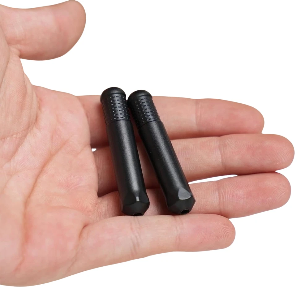 Perilla de barra de bloqueo de puerta negra de 2 piezas para Honda Accord 72137-SDA-A00ZA 2003-2007 Foto 4 de 4