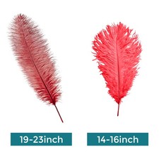 Large Ostrich Feathers For Wedding Party Costume Decoration 35-40cm 50-60cm