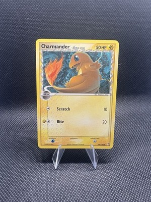 Charmander Delta Species 49/100 Regular Common Crystal Guardians