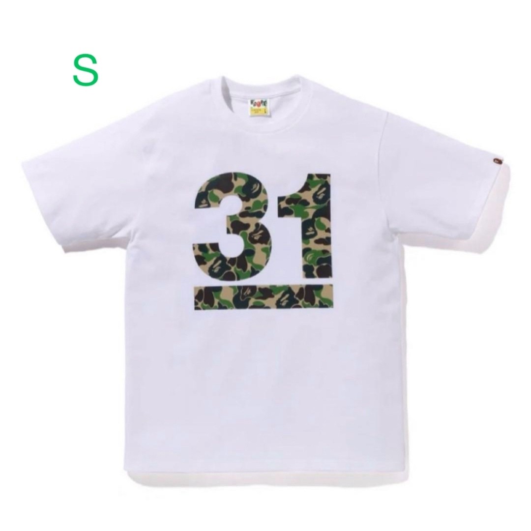 Bape 31st Anniversary ABC Camo T-Shirt Men Unused Japan Size