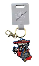 2025 Disney Parks Mickey & Minnie' Runaway Railway Keychain Bag Charm