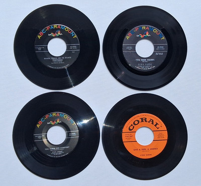 Eydie Gorme 45 Records 7'' Vinyl Lot of 4 Vintage  Coral ABC Paramount