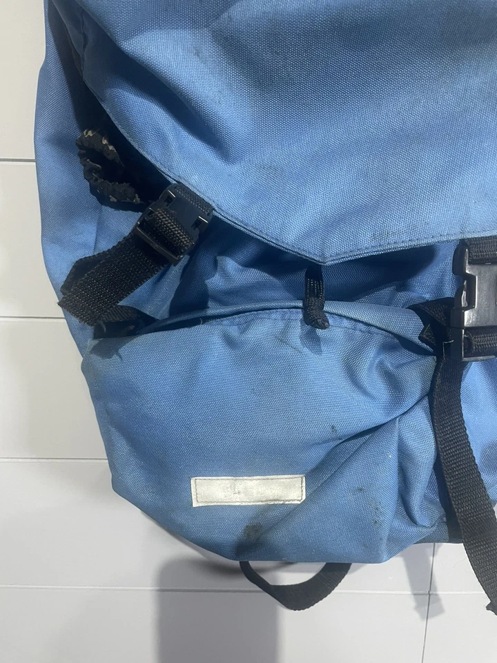 Vintage Norco The Bicycle People Messenger Bag Blue - Image 3 of 4