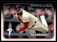 2024 Topps Jose Alvarado Philadelphia Phillies #356