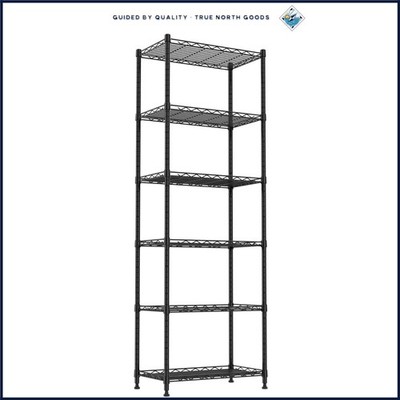 Durable Adjustable Wire Shelving Unit with Rectangular Design and Easy Assembly