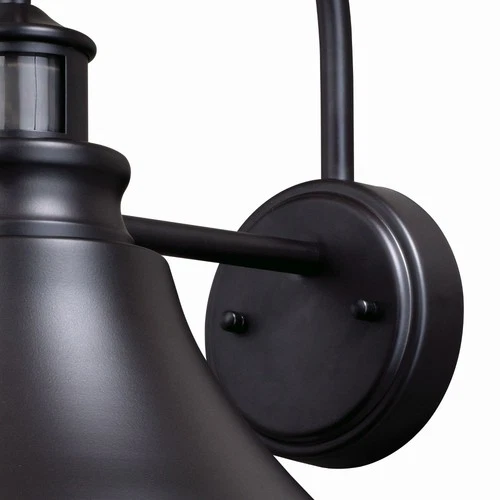 Delano 1-Light Outdoor Motion Sensor in Farmhouse and Barn Style 17 Inches Tall - Picture 7 of 7