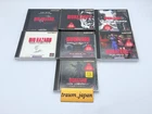Resident Evil Biohazard PS1 Lot 7 Set All  Sony Playstation Japan Tested
