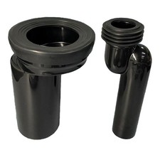 Toilet Drain Pipe, Outlet Pipe, Drip Tray, Toilet Diverter for Bathrooms