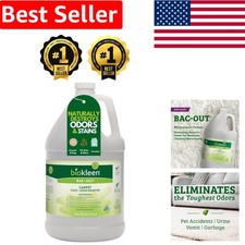 Bac-Out Enzyme Stain  Odor Remover - 128 Oz Citrus Scent Eco-Friendly Solution