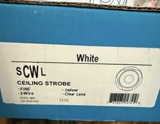 System Sensor SCWL Fire Alarms - White