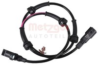 Metzger Autoteile Sensor, Raddrehzahl Hinterachse, Links, Rechts FüR Nissan