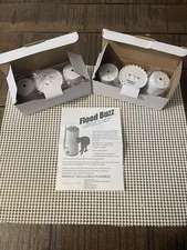 Flood Buzz Small Model | 6-Pack | Reusable Easy-to-Use Water Leak Alarms (NEW)