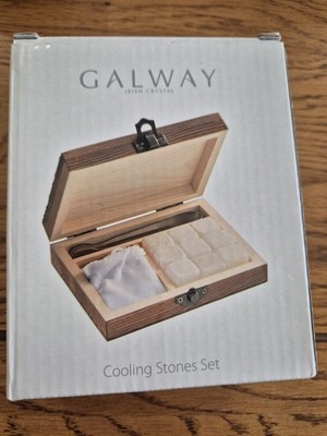 Galway irische Kristall Kühlsteine Set - NEU in atemberaubender Box