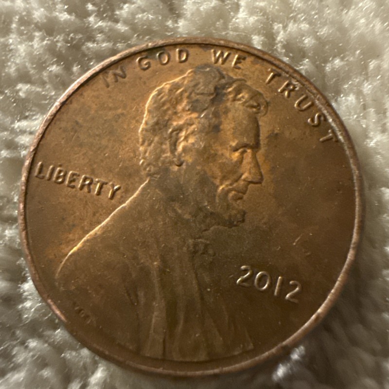 2012 no mint mark penny