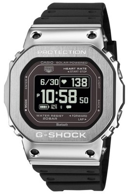 Unbenutzte CASIO G SHOCK GM-H5600-1JR Schwarz Solar Bluetooth Herrenuhr in Box