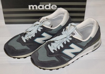 New Balance 1300 USA Made Size 8.5 Steel Blue Charcoal Shoes M1300CLS ~ CCF2#76