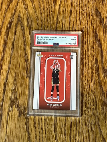 2025 Panini Instant WNBA The Logo #7 Paige Bueckers RC PSA 9