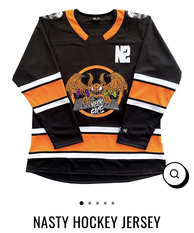 Nasty Hockey Jersey Size Medium Neckface x N2 Limited Edition New