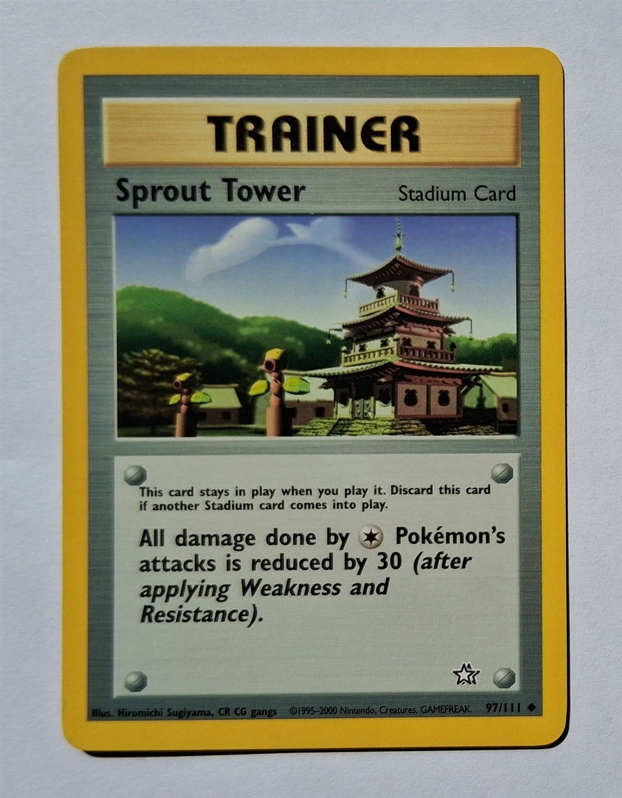 Pokemon - Sprout Tower - Neo Genesis 97/111 - Uncommon - LP
