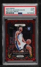 2023 Panini Prizm Fast Break Red /100 Trayce Jackson-Davis #148 PSA 9 MINT 0q21