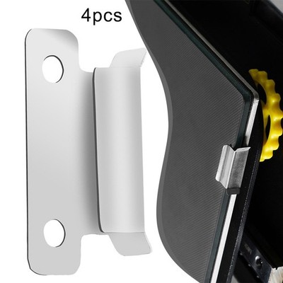 4 Stück Glasklemmen Clips für 3D Drucker Heizbett Edelstahl Design