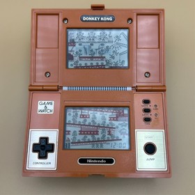 Nintendo Game & Watch Pocketsize DONKEY KONG DK-52 2nd Ed Rare "Sunset" Variant
