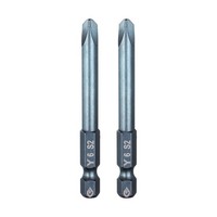 "2 StüCke 1/4\" Sechskant Y6 Magnetkopf 6,6 Cm FüR Y-Schraubendreherbit Blau"