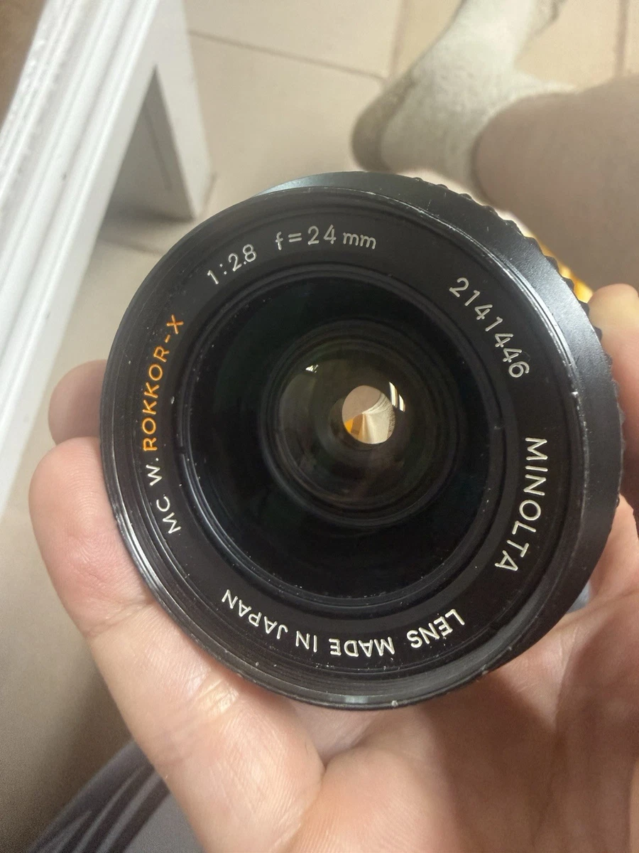 Minolta f/2.8 Camera Lenses 24mm Focal for sale | eBay