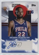 2025-26 Topps Contemporary Marks Johni Broome #CM-JO Rookie Auto RC