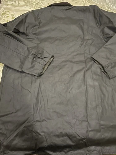 Rare Brand New with tags BARBOUR Men Border Wax Jacket hard to get size 46 Sage image 9