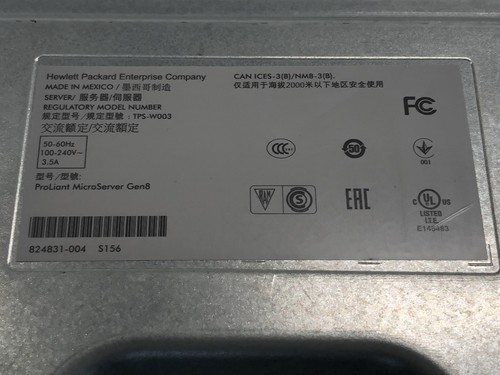 Hp TPS W003 ProLiant MicroServer Gen8 - Photo 8/8