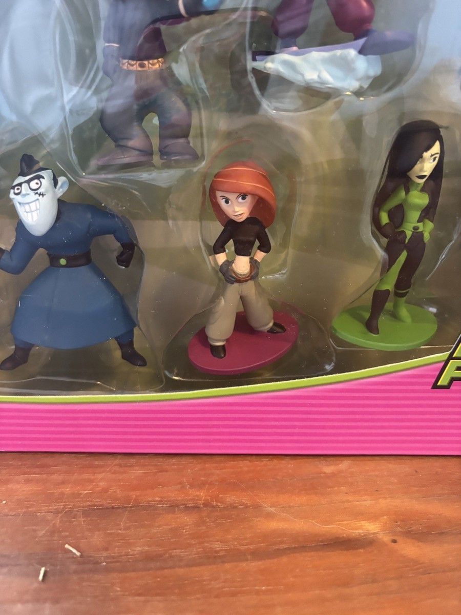 Disney Store Kim Possible Exclusive Character Playset 8 Figure Set