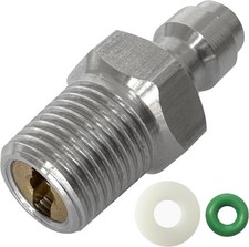 Stainless Steel Quick Disconnect Plug Adapter