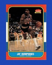 1986-87 Fleer Set-Break # 49 Jay Humphries EX-EXMINT *GMCARDS*