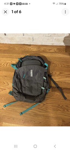 Thule Sweden EnRoute Laptop Backpack Daypack Drak Shadow Gray Green Travel
