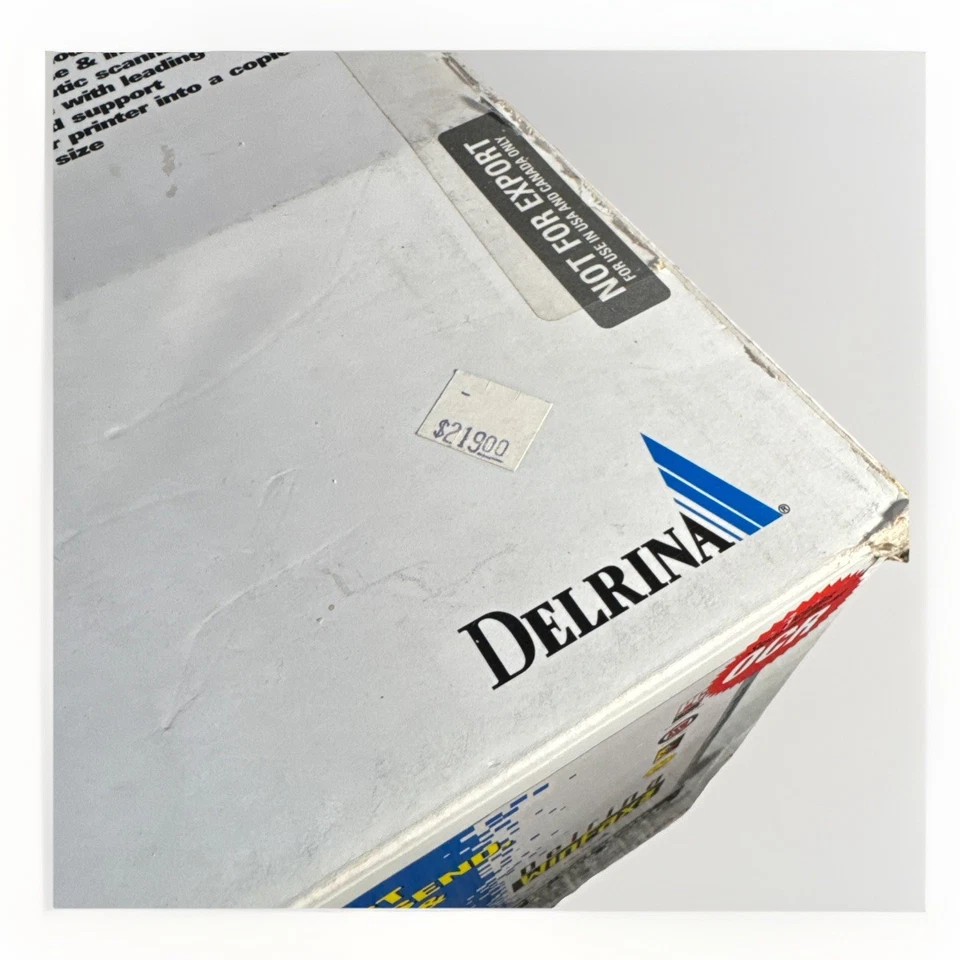 Delrina WinFax Scanner Upgrade Fujitsu ScanPartner Jr PaperMaster Vtg Computer - Image 2 of 4