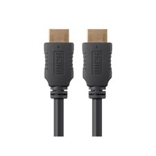 Monoprice HDMI Cable - 12 Feet - Black  High Speed, 4k 60Hz, 18Gbps, 28AWG,