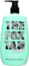 The Fox Tan Accelerate Rapid Elixir Deep Fast Natural Tanning Booster 300ml PUMP