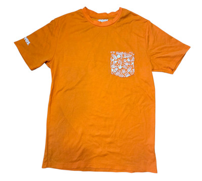 Popeyes Chicken Employee Uniform Love that Chicken Orange T-shirt Size Medium