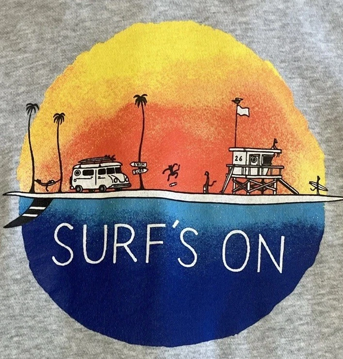 Sudadera gris con capucha y cremallera JONAS CLAESSON para H&M 12-14 niños SURFING Foto 2 de 4