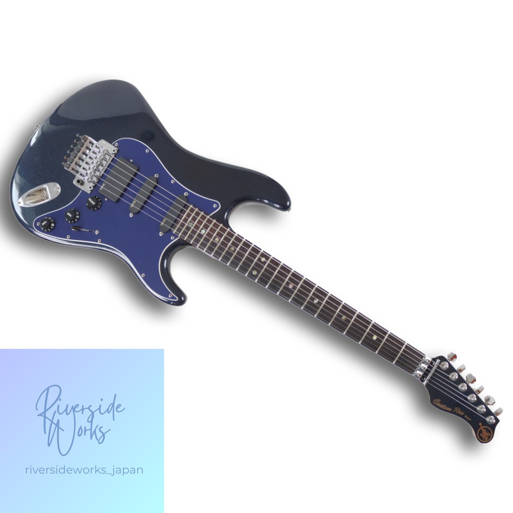 Valley Arts Custom Pro USA ST Style EMG SSH Sparkle Blue Electric