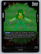 Android 17 FB10-101 R Cross Force Dragon Ball Super Holo Near Mint